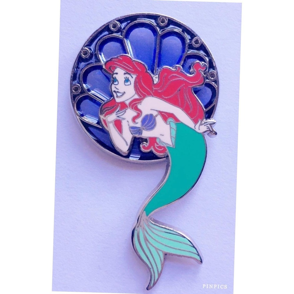 Disney Pin Ariel Princess Little Mermaid Clamshell 103820 Spherical‎ LE 400 DSSH
